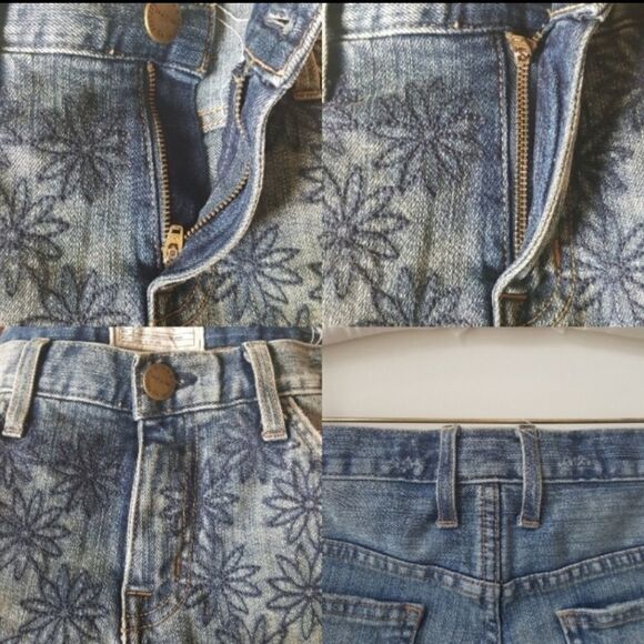 Current/Elliot Summer Love Distressed Shorts - Picture 4 of 8